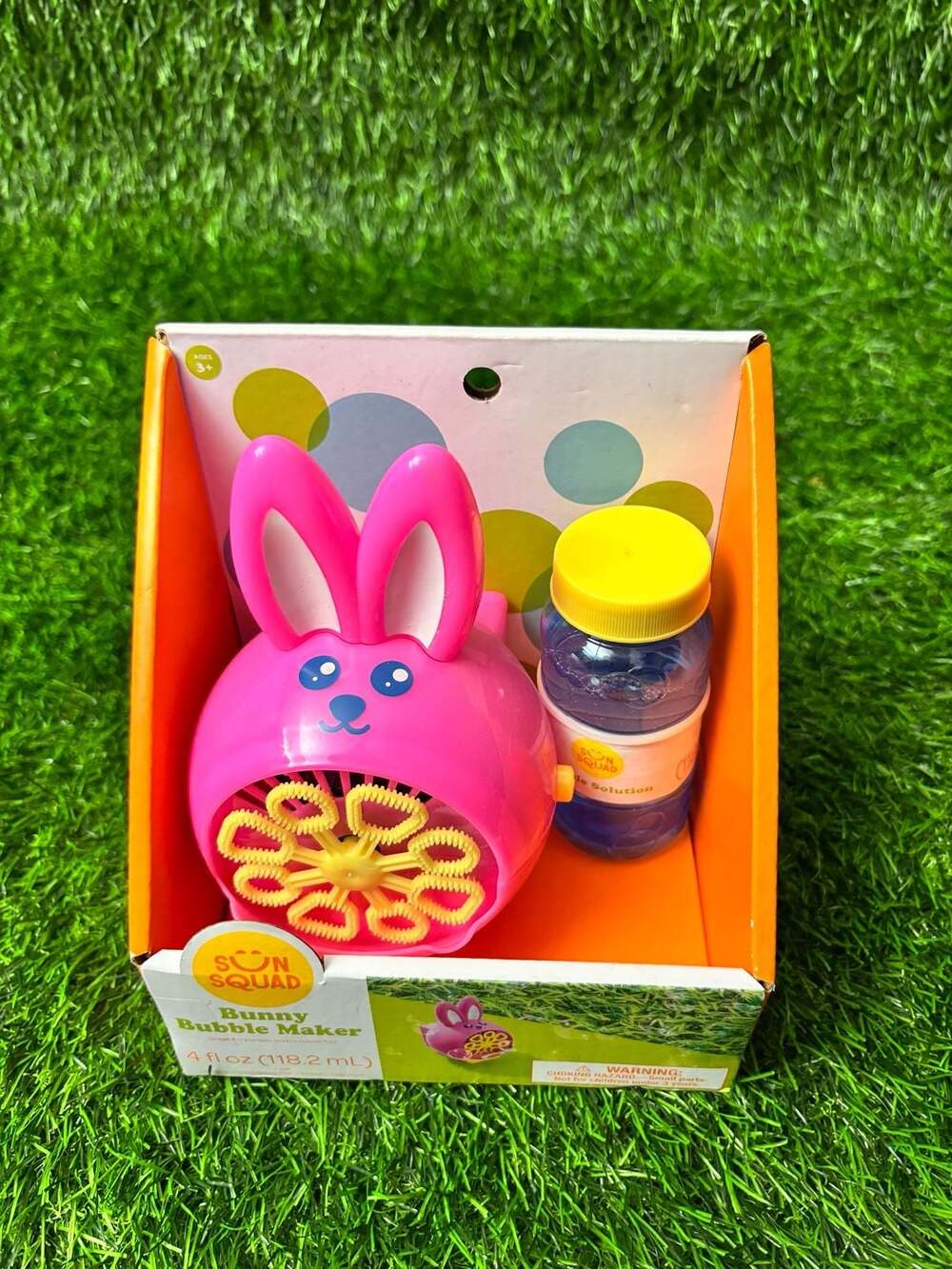 Sun Squad Bunny Bubble Maker